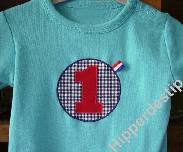 Verjaardag T-shirt 1 jaar